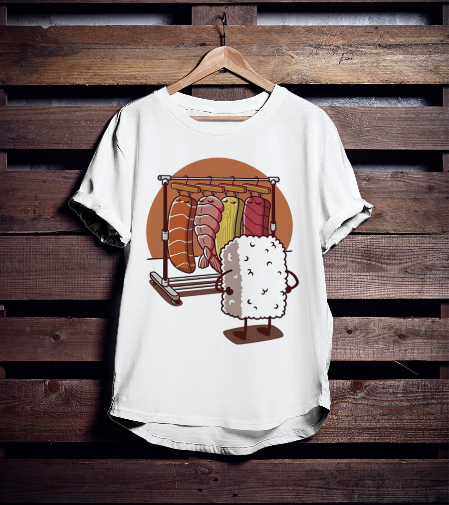 Sushi Wardrobe Nigiri Fashion Choices T-Shirt