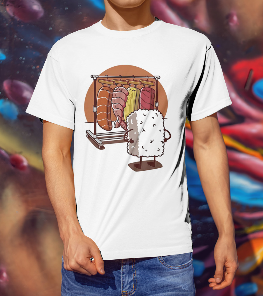 Sushi Wardrobe Nigiri Fashion Choices T-Shirt