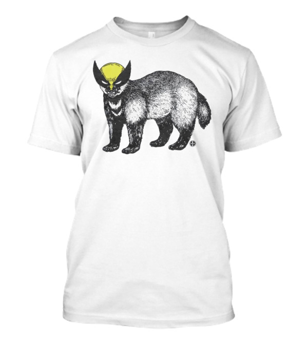 This Is Textbook Wolverine With Yellow Mask On Animal T-Shirt