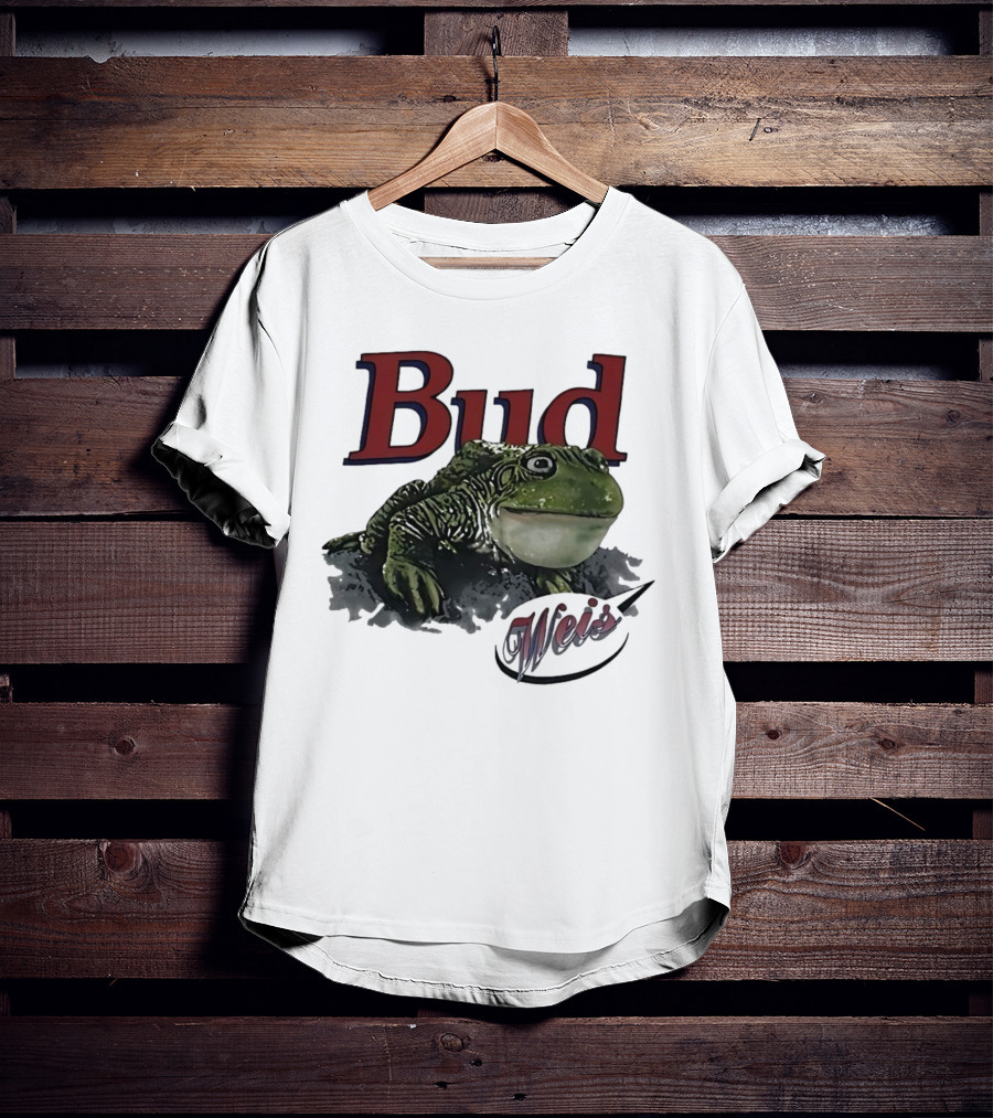 Budweiser Bud Weis Frog T-Shirt