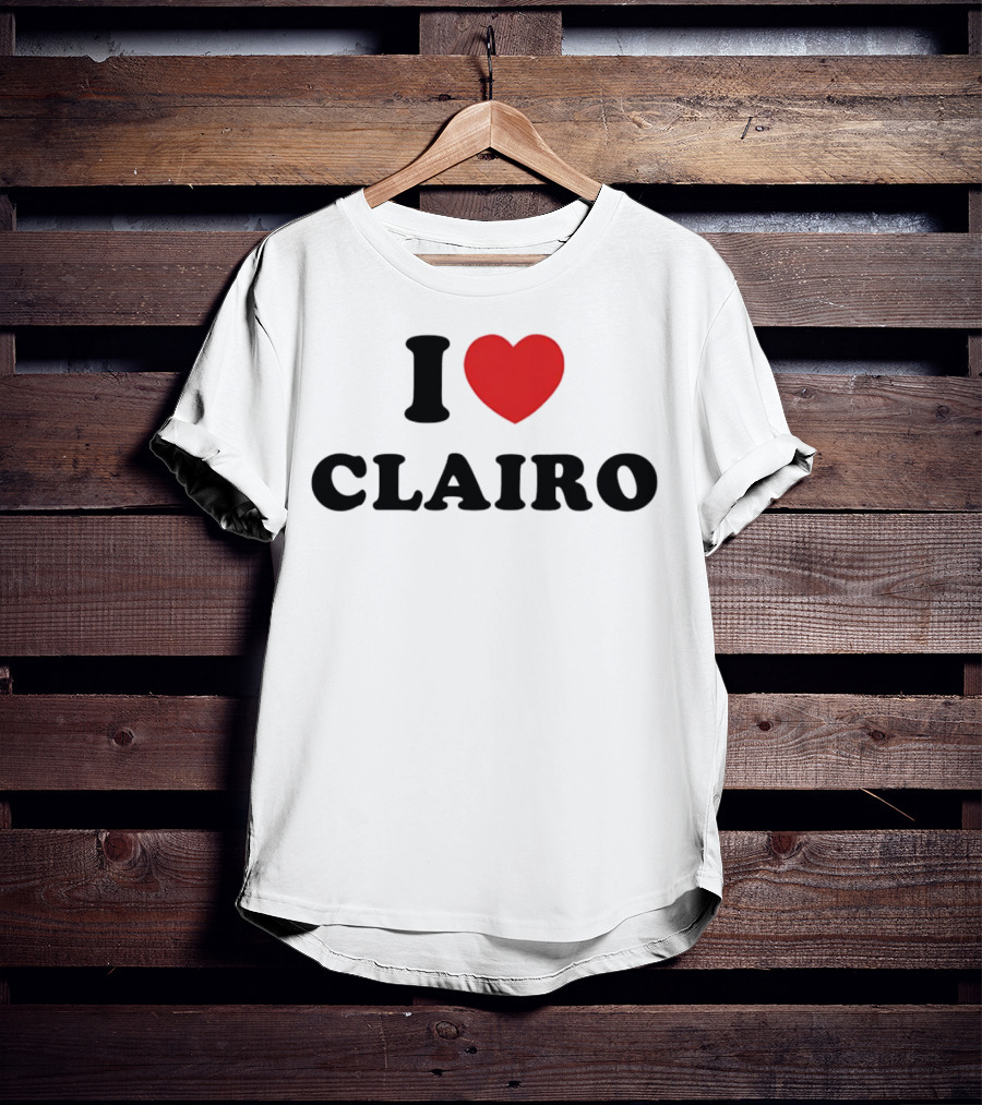I Love Clairo Heart T-Shirt