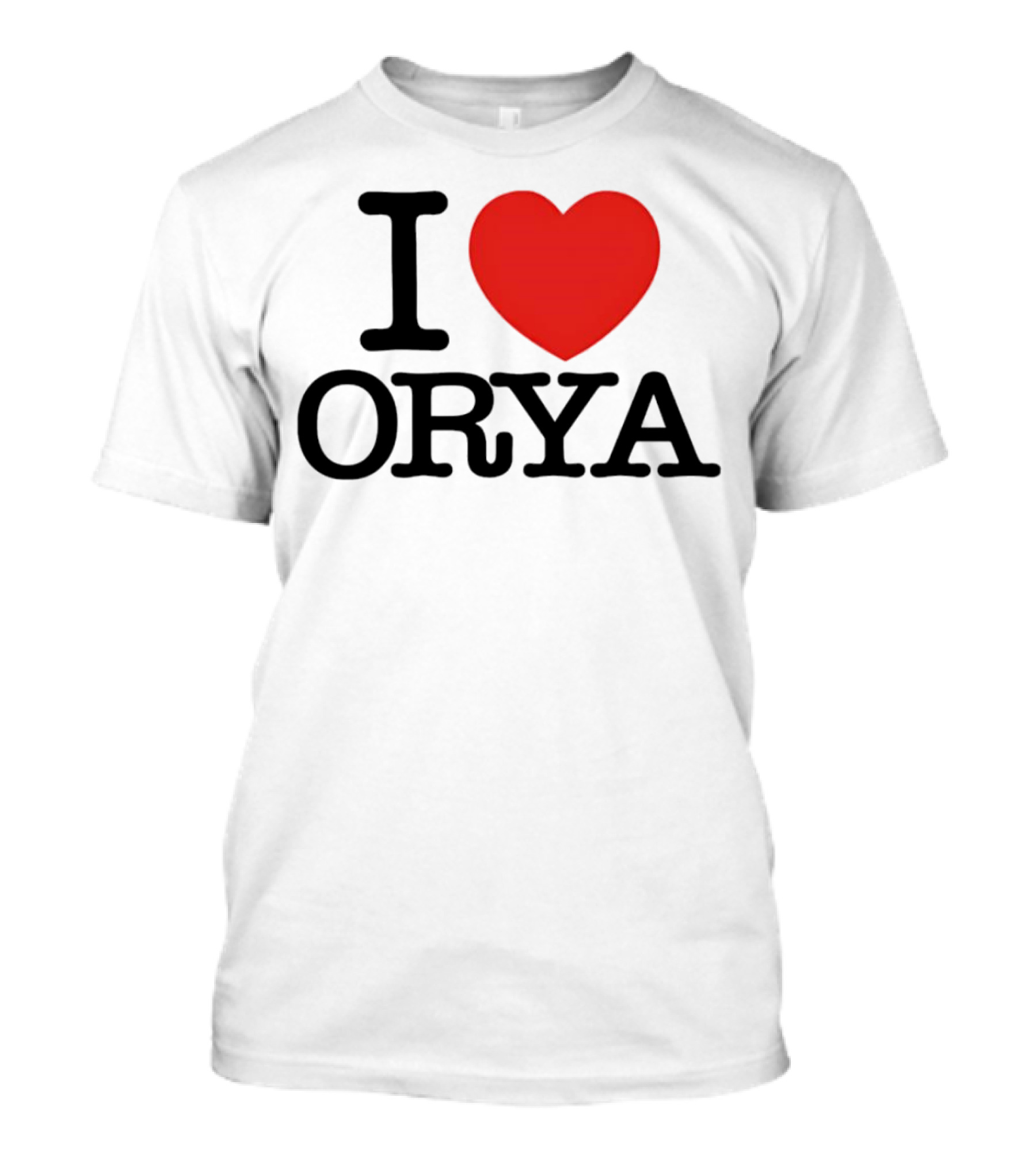 I Love ORYA Heart Icon T-Shirt