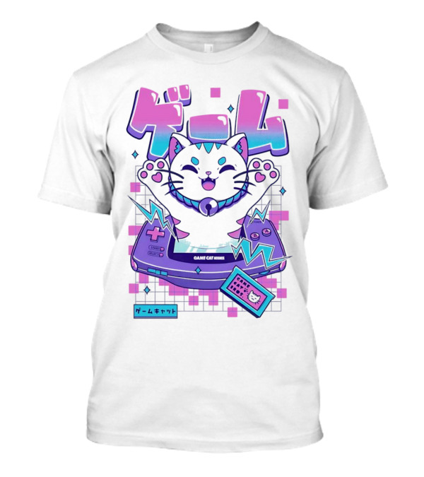 Game Cat Advance Yuri Santos Pereira ゲームキャット T-Shirt