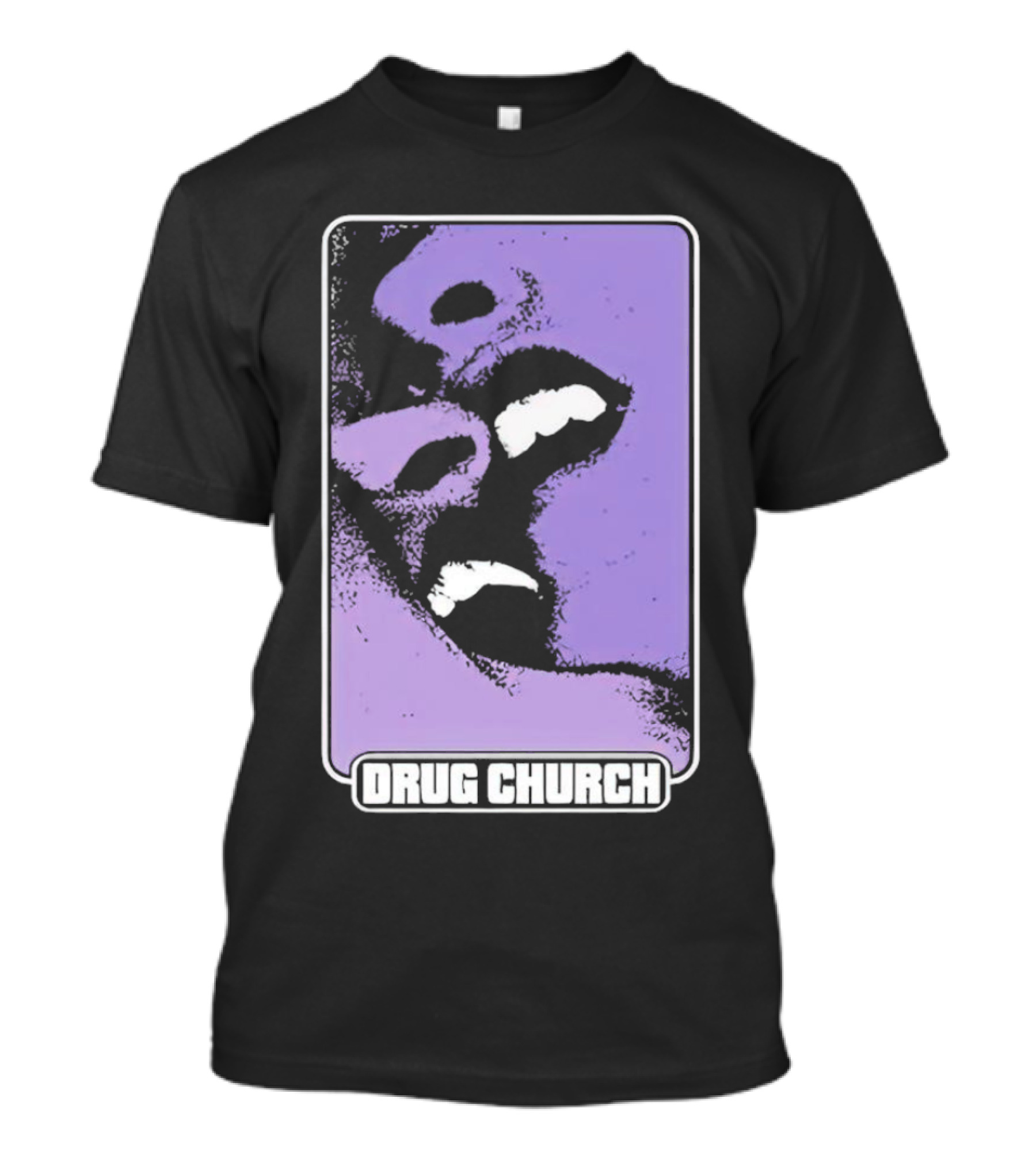 Drug Church Purple Lips Pure Noise T-Shirt
