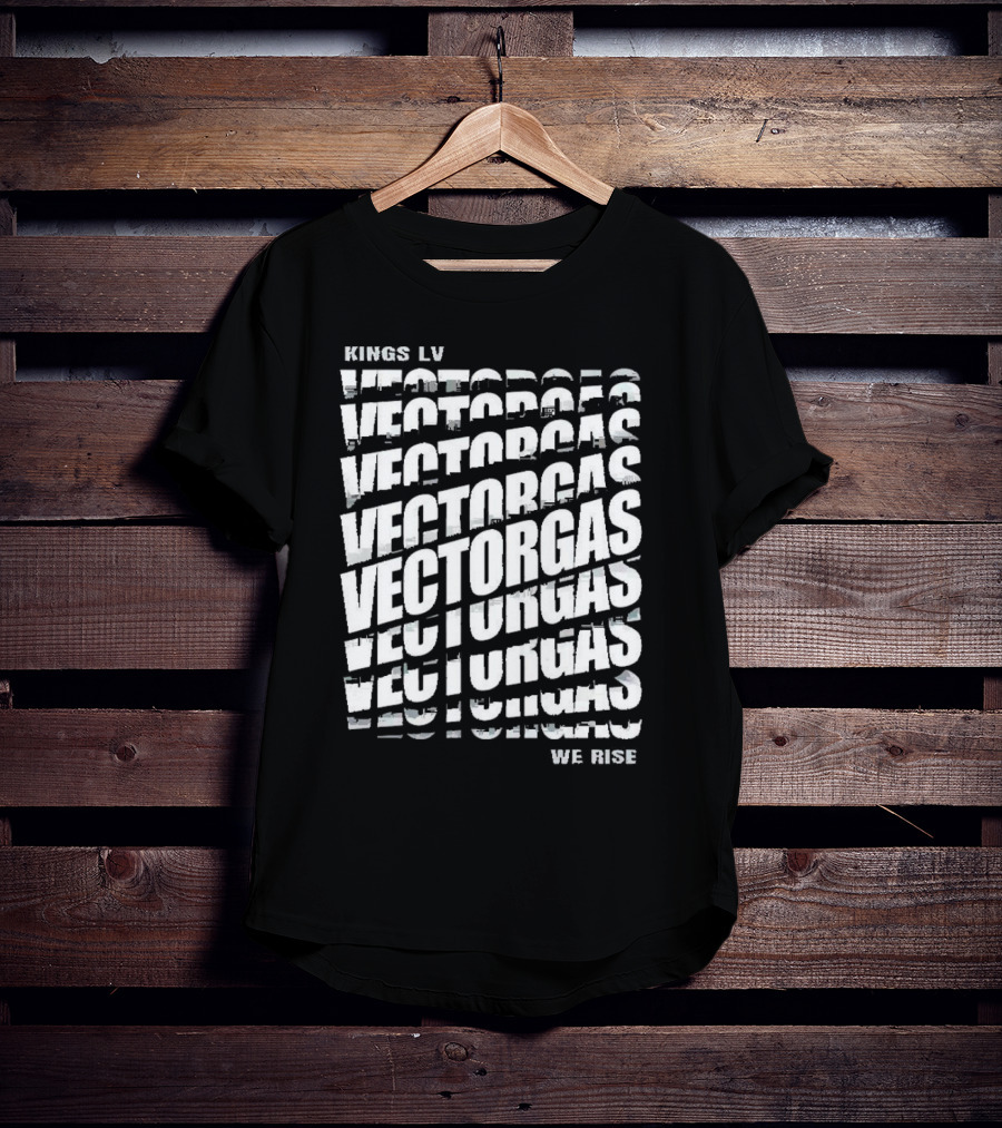 KINGS LV VECTORGAS WE RISE T-Shirt