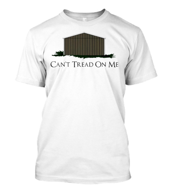 Can't Tread On Me Shed With Grass Elements T-Shirt