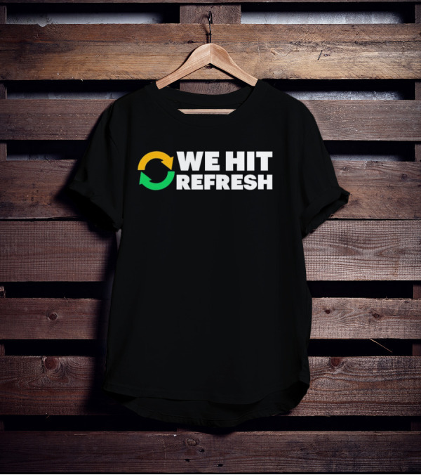 Subway We Hit Refresh Circular Arrows T-Shirt
