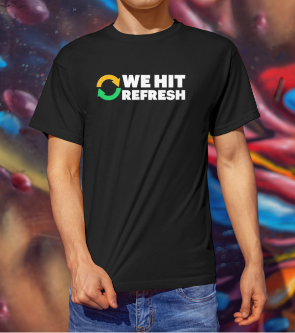 Subway We Hit Refresh Circular Arrows T-Shirt