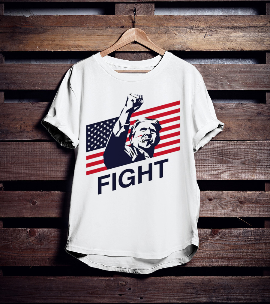 Fight American Flag Patriot T-Shirt