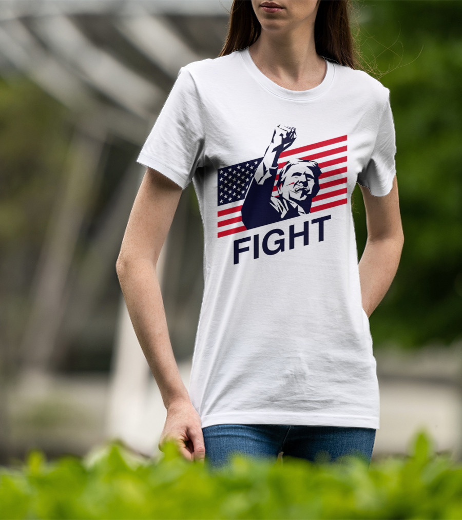 Fight American Flag Patriot T-Shirt