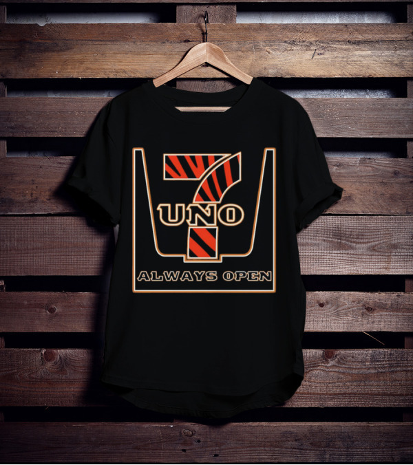 Uno Always Open 7 Bengals T-Shirt