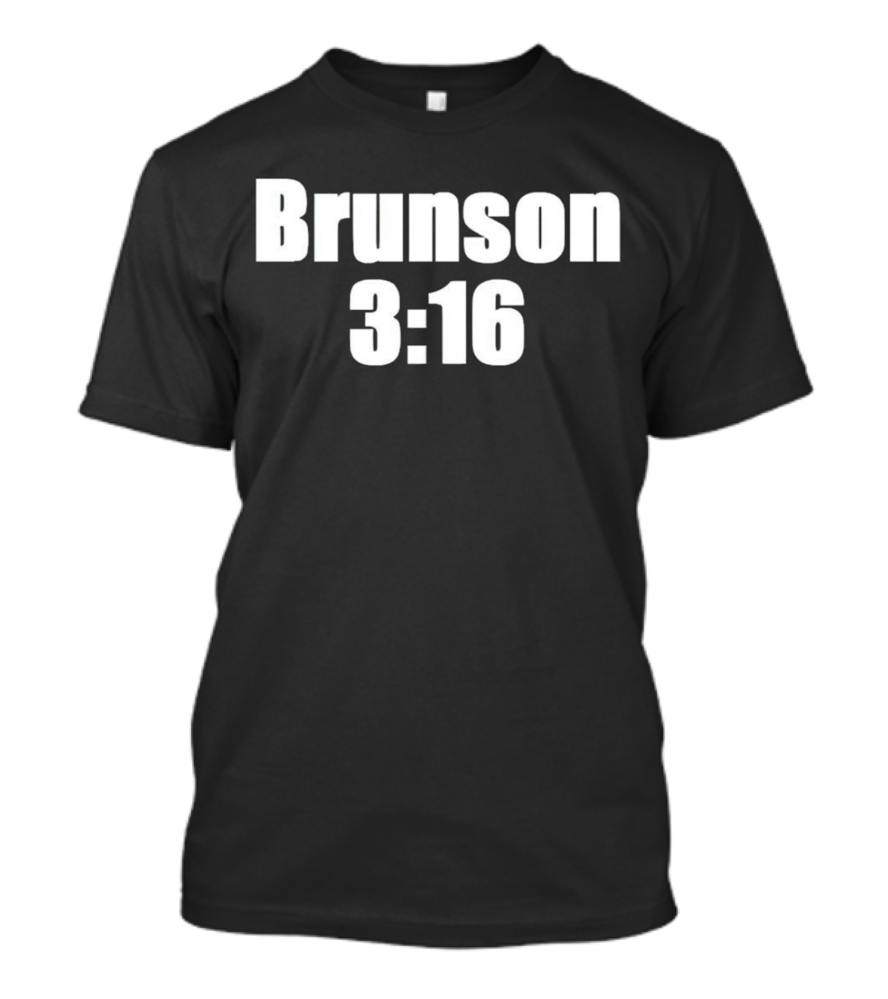 Brunson 3 16 Parody Joe Rogan Reference T-Shirt
