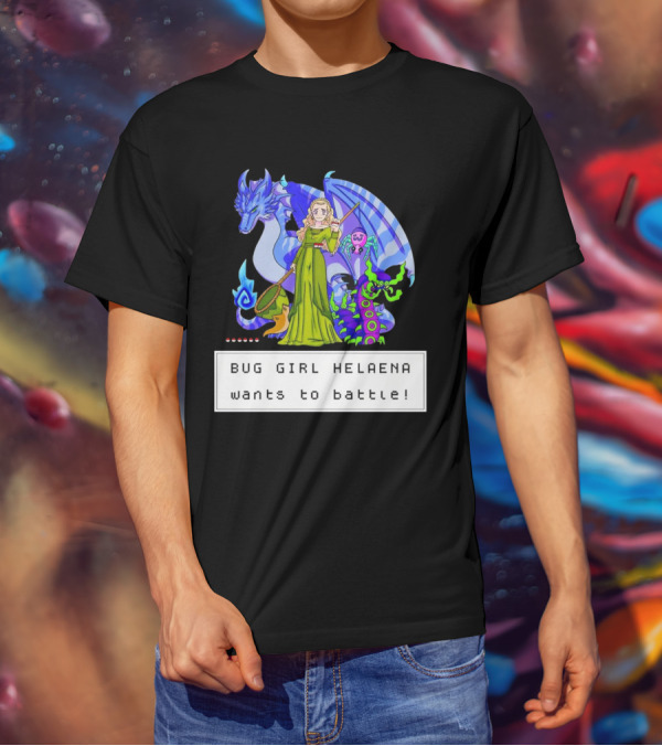 Bug Girl Helaena With Dragon And Insects Wants To Battle T-Shirt