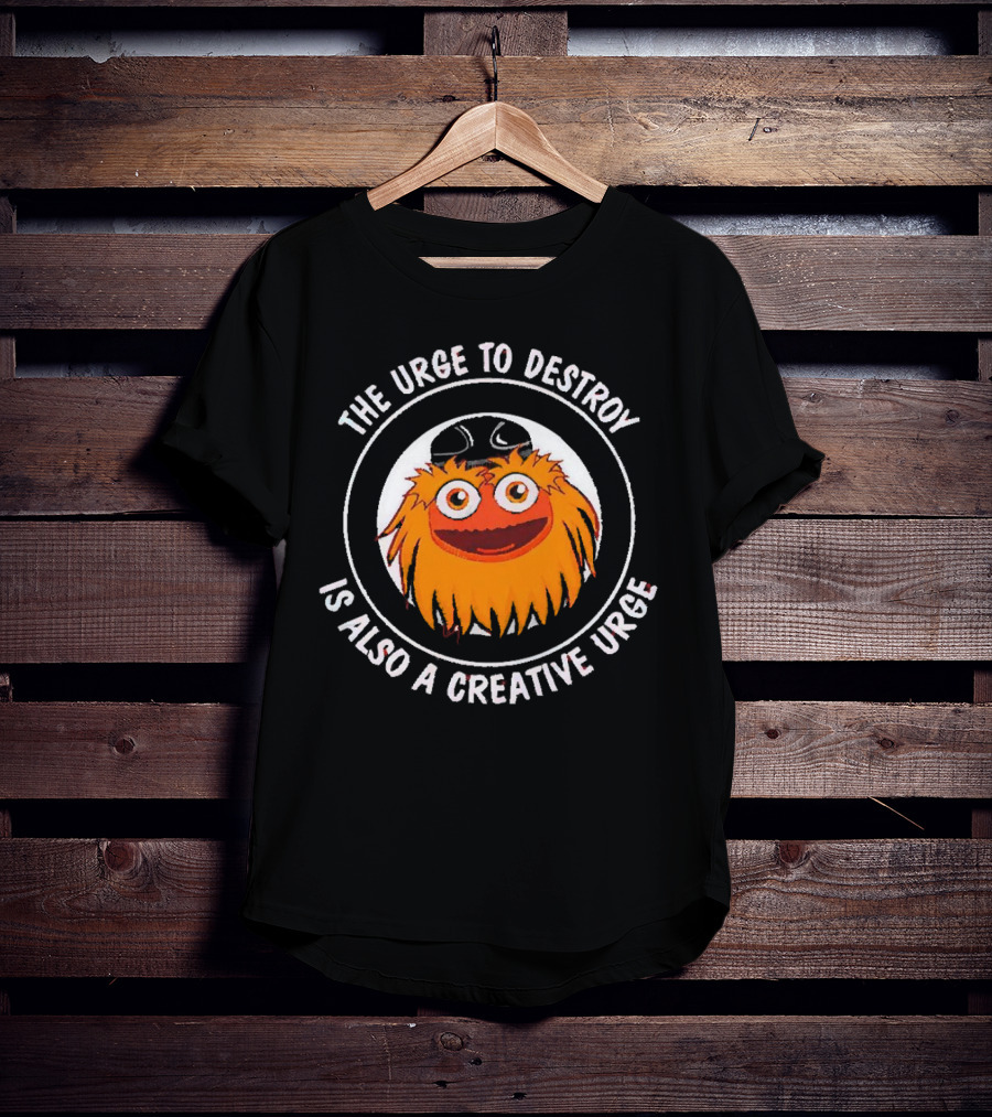 Gritty Philly Urge To Destroy Creative Urge T-Shirt