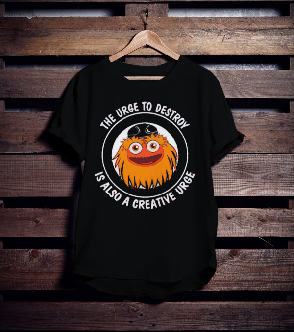 Gritty Philly Urge To Destroy Creative Urge T-Shirt