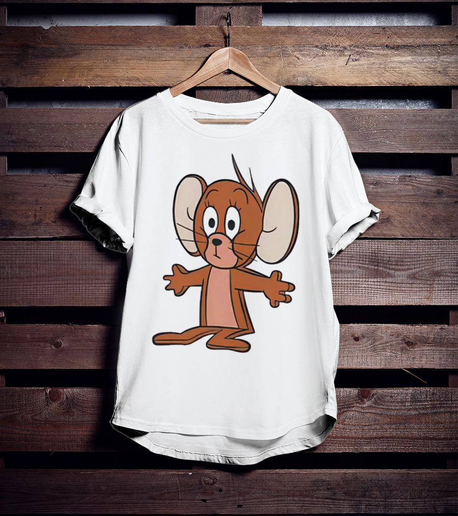Hanna Barbera Tom And Jerry Jerry Iconic Character T-Shirt