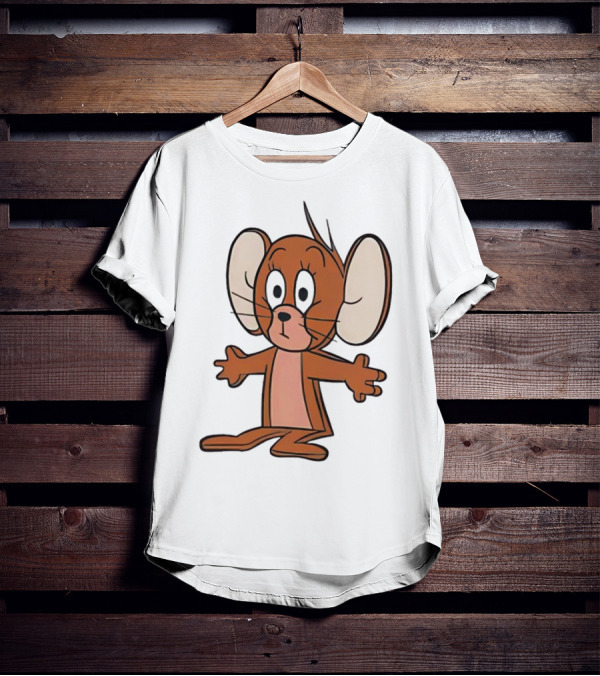 Hanna Barbera Tom And Jerry Jerry Iconic Character T-Shirt