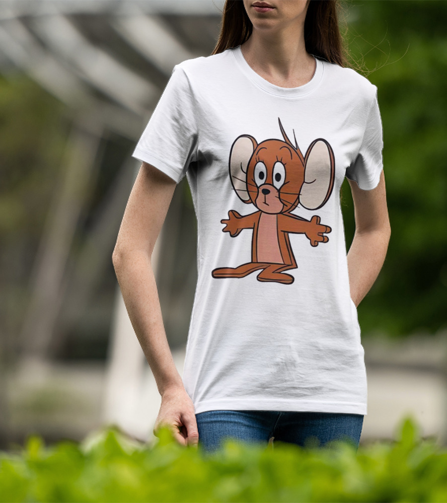 Hanna Barbera Tom And Jerry Jerry Iconic Character T-Shirt