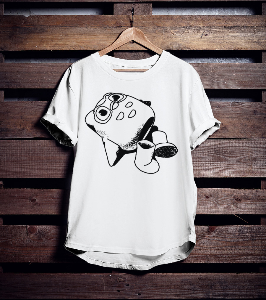 Duolingo Store Disgruntled Duo Owl With Boots T-Shirt