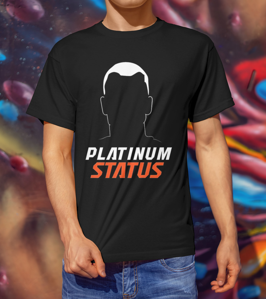 Platinum Status Joe Burrow T-Shirt