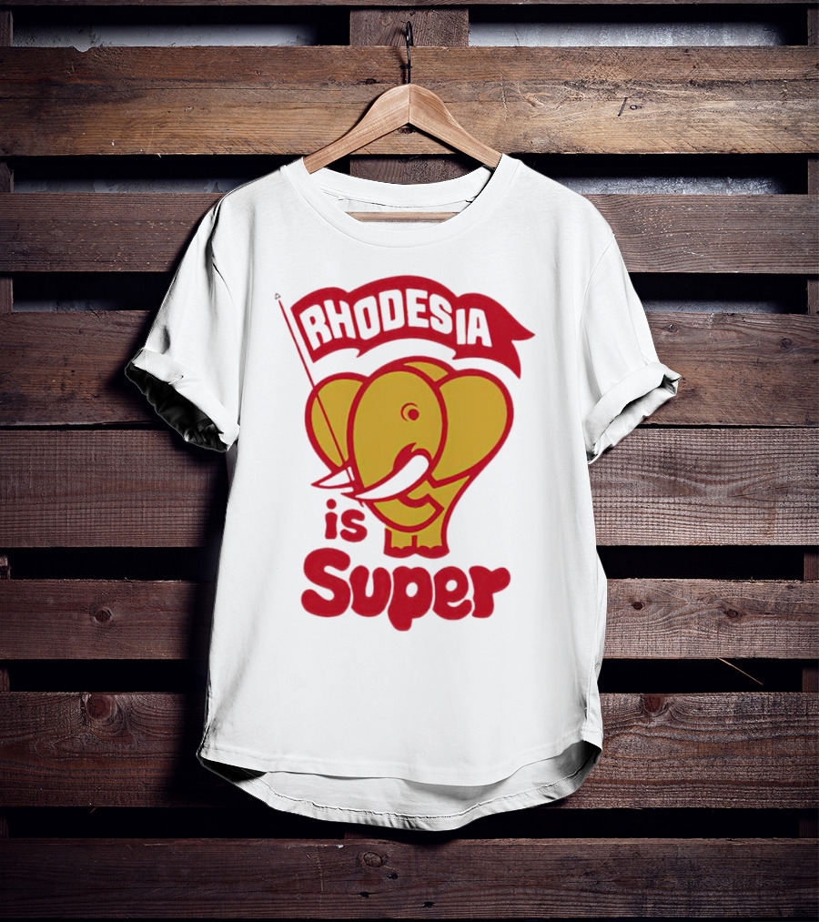 Rhodesia Is Super Elephant T-Shirt