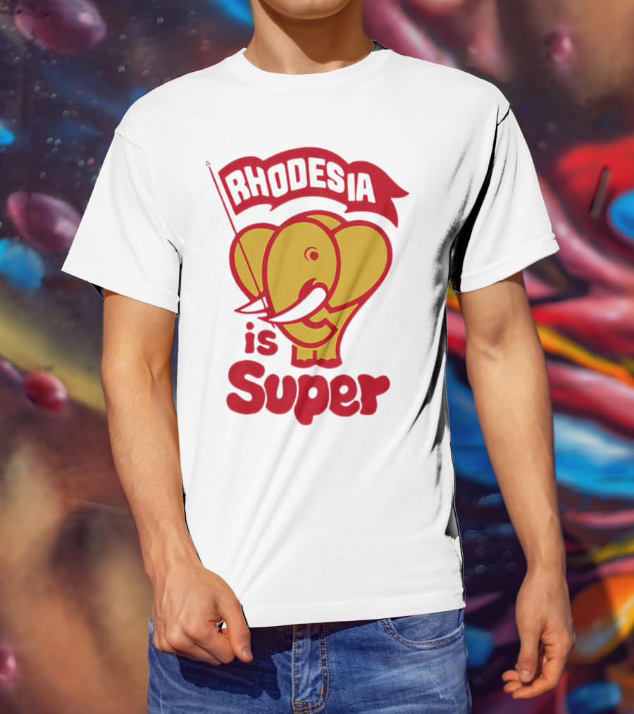 Rhodesia Is Super Elephant T-Shirt