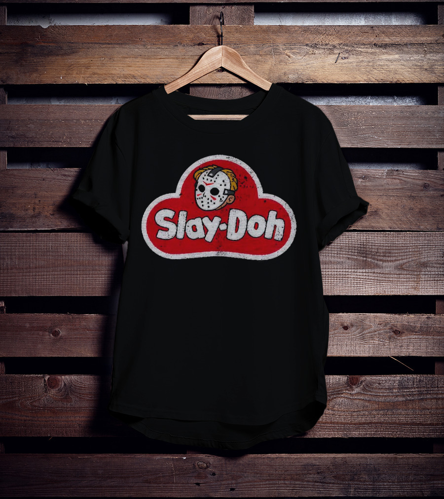Slay-Doh Jason Mask Horror T-Shirt