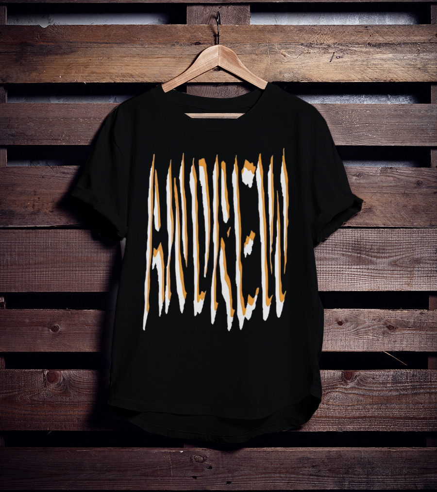 Euphoria Rue Bennett Zendaya Andrew Distorted Text T-Shirt