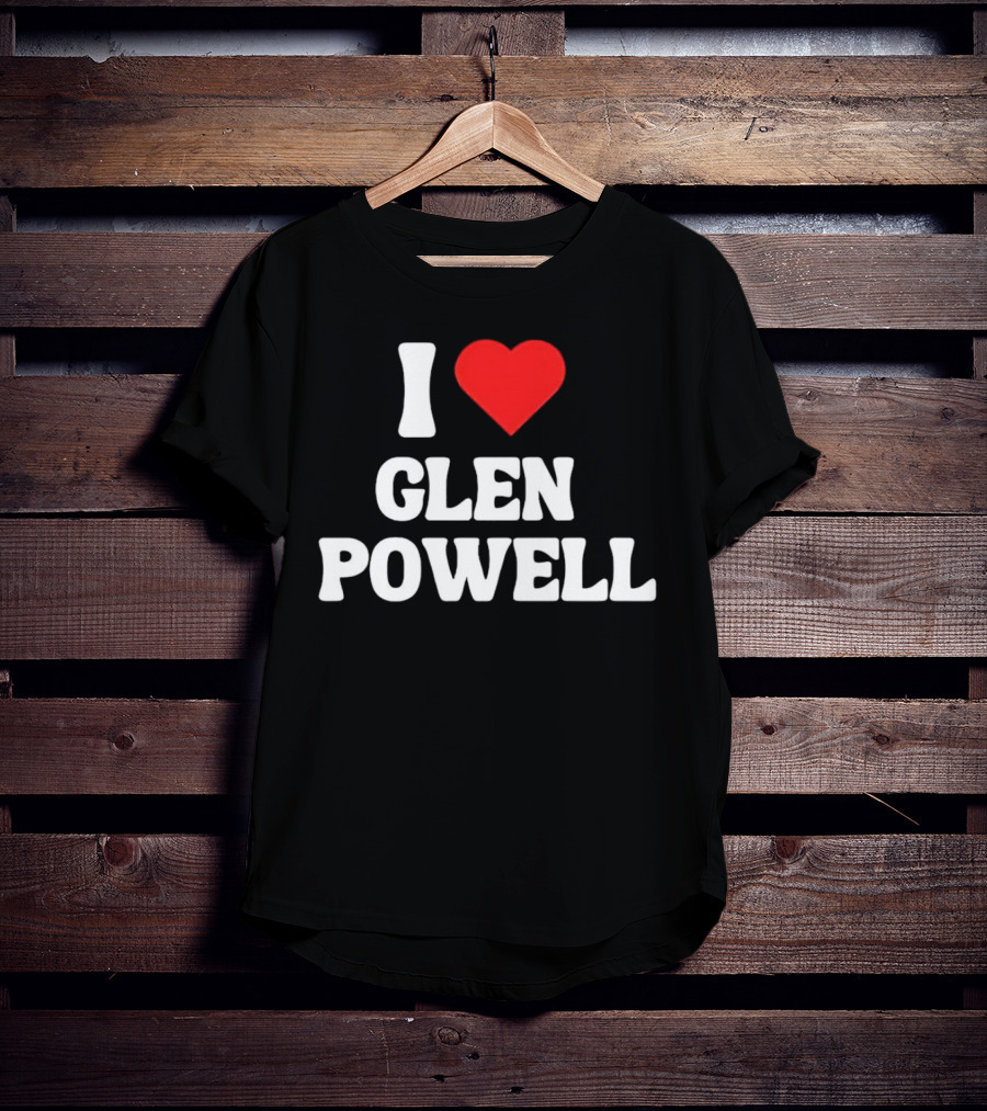 I Heart Glen Powell T-Shirt