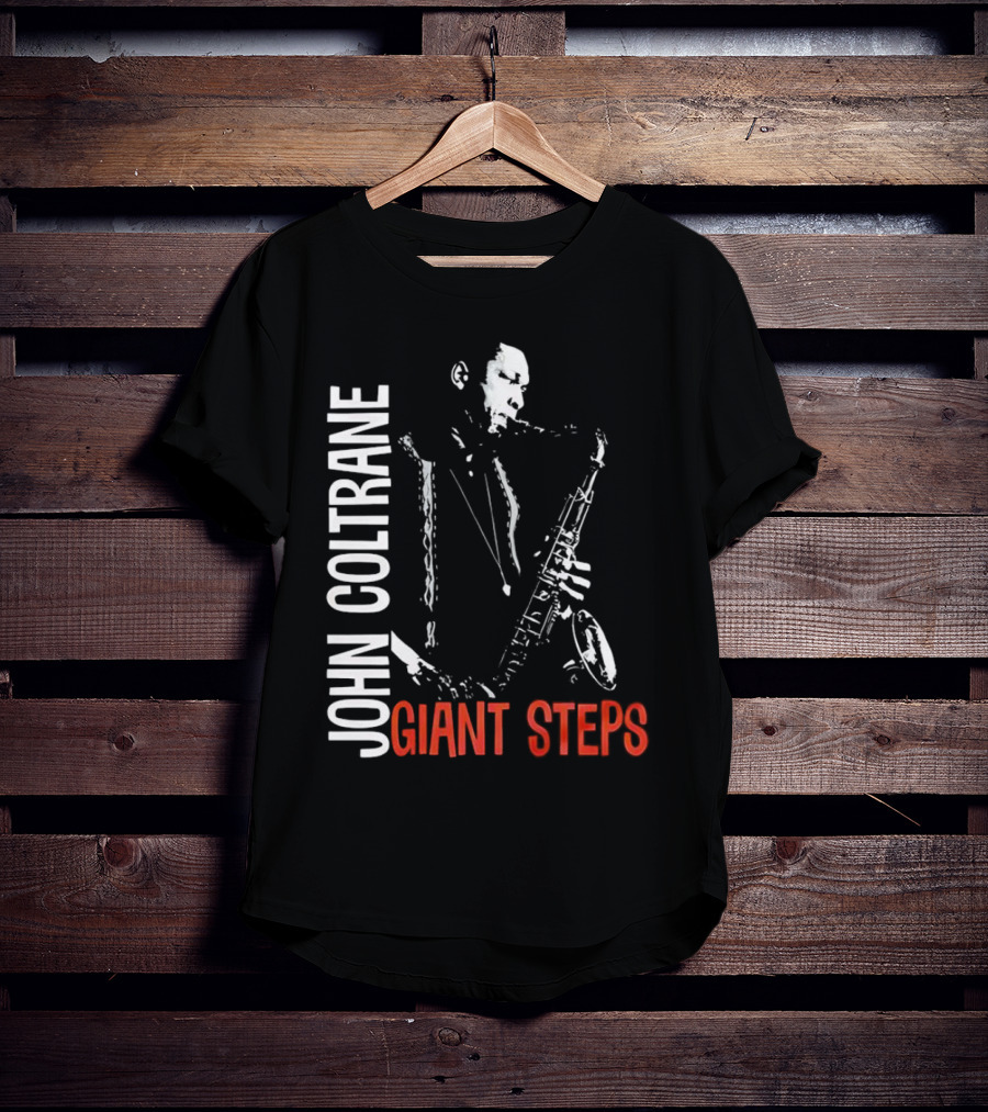 John Coltrane Giant Steps Saxophone Player T-Shirt
