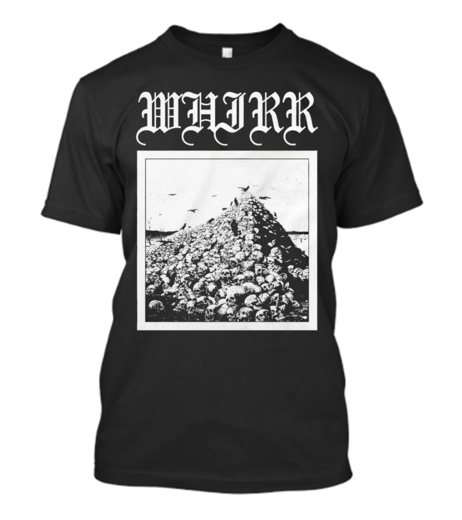 Whirr Skull Mountain Death T-Shirt