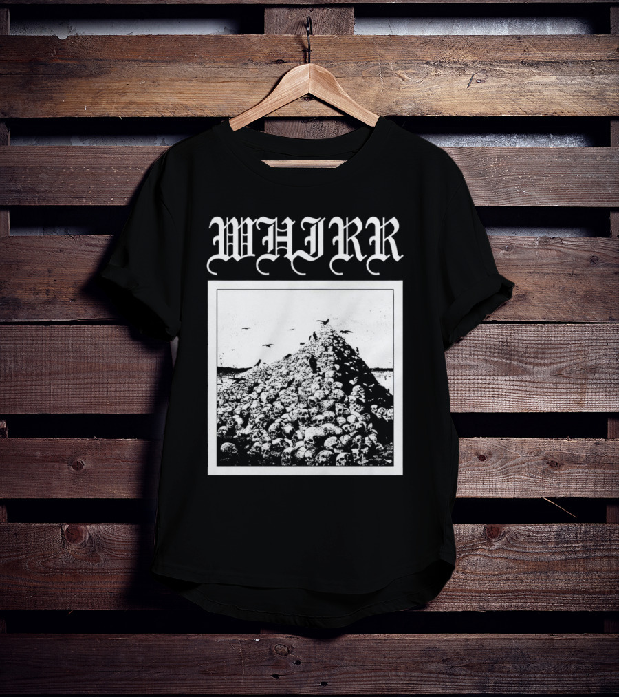 Whirr Skull Mountain Death T-Shirt
