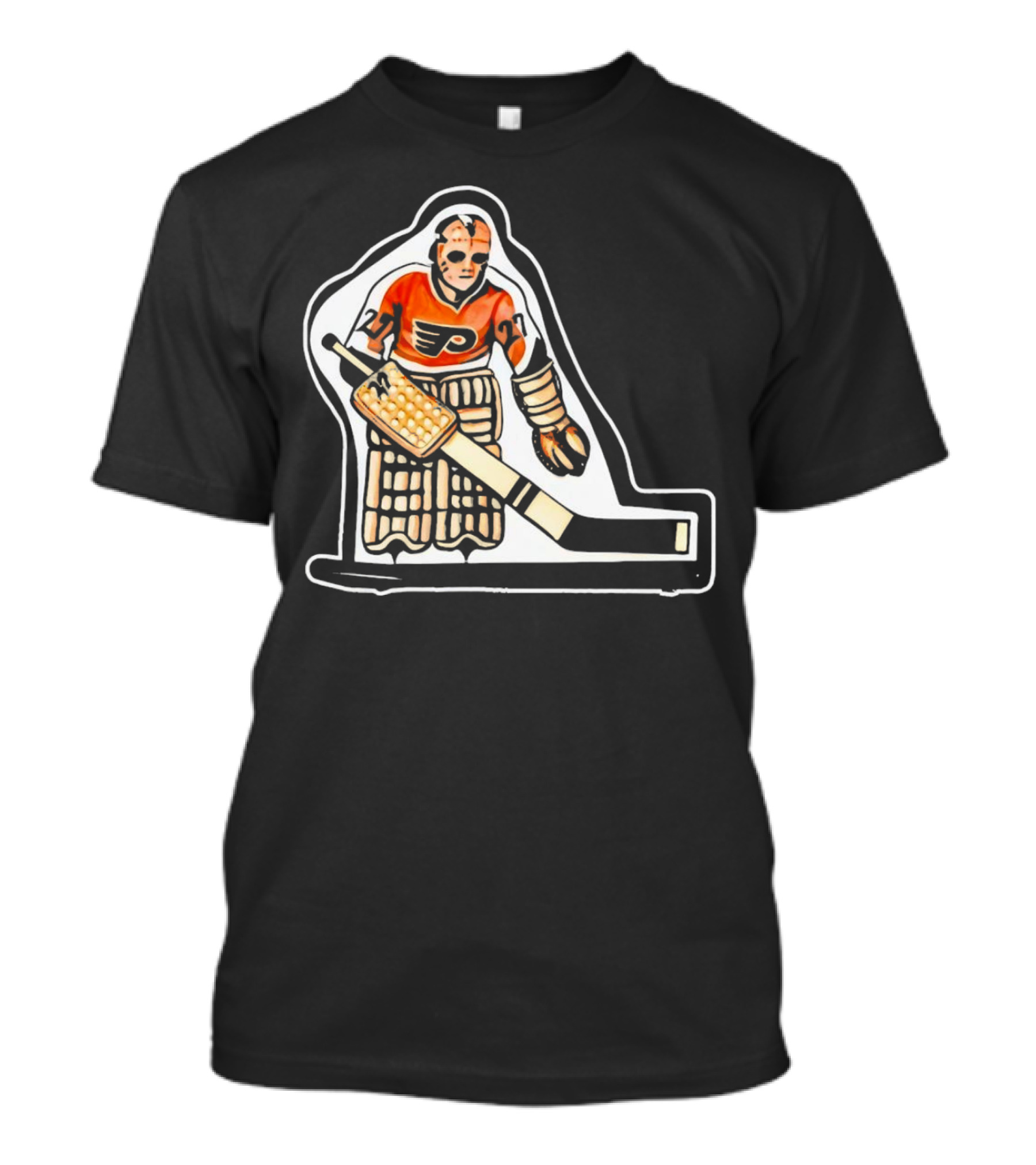 Philadelphia Flyers Jason Voorhees Hockey Mashup Noah Cates T-Shirt