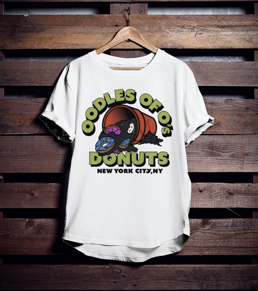 Oodles Of O's Donuts New York City NY T-Shirt