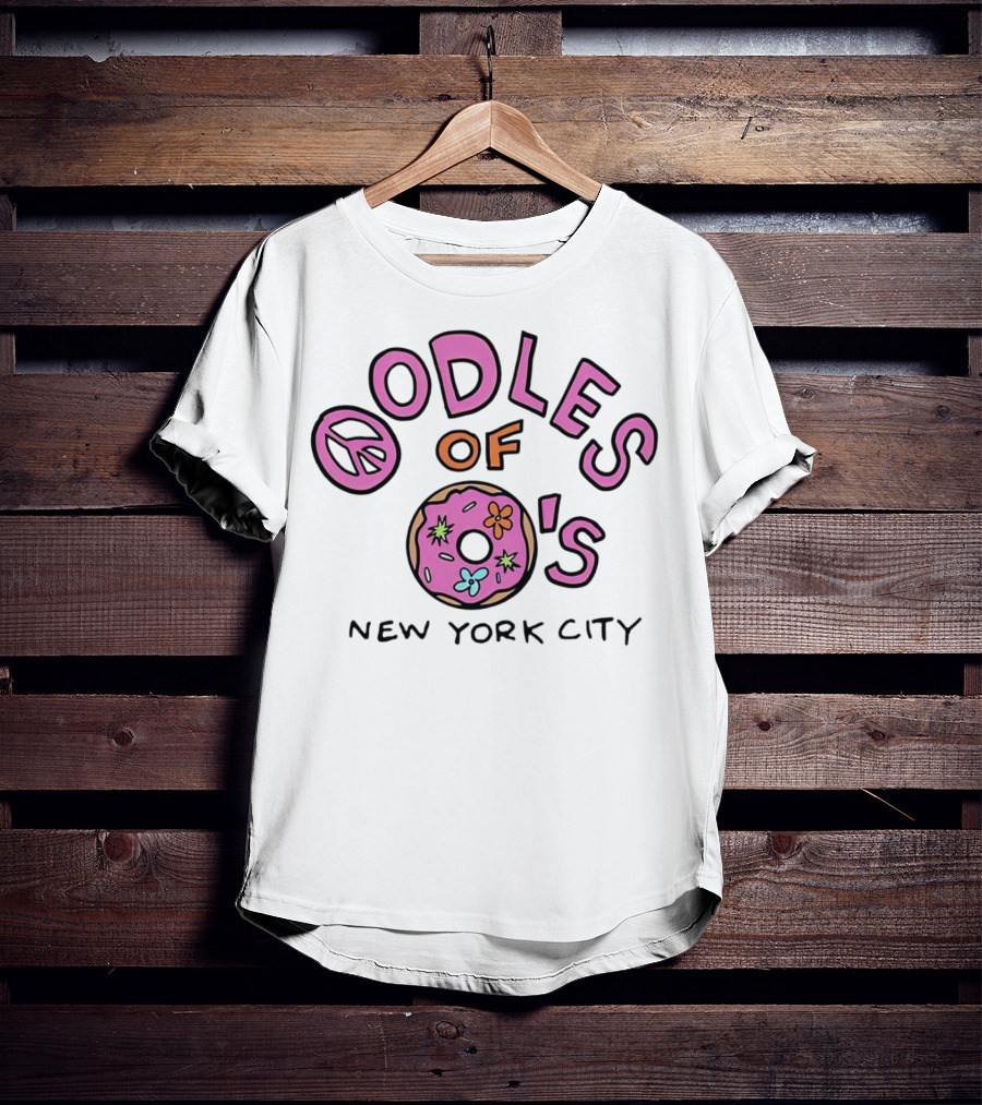 Oodles Of O’s Peace Donut New York City T-Shirt