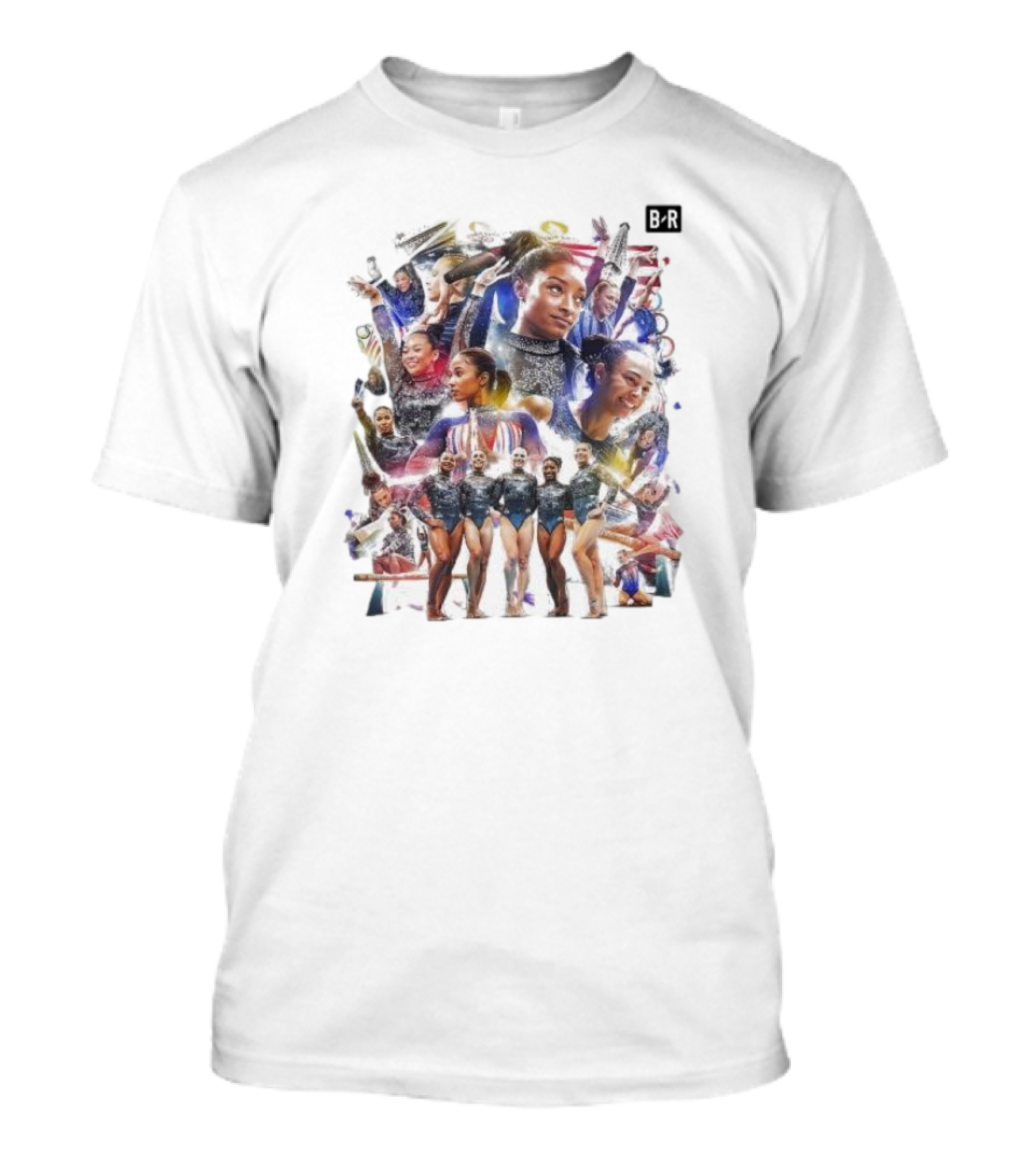 B/R USA Women’s Gymnastics Gold Victory T-Shirt
