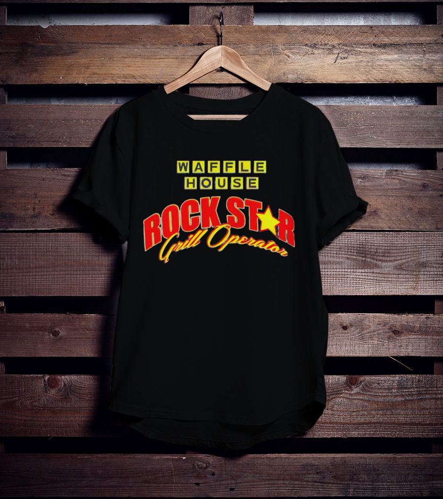 Waffle House Rock Star Grill Operator T-Shirt