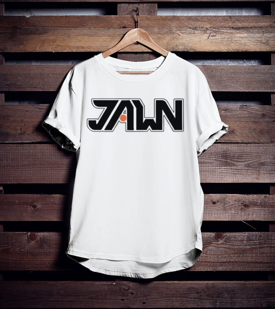 Philadelphia Flyers Jawn Logo With Orange Dot T-Shirt