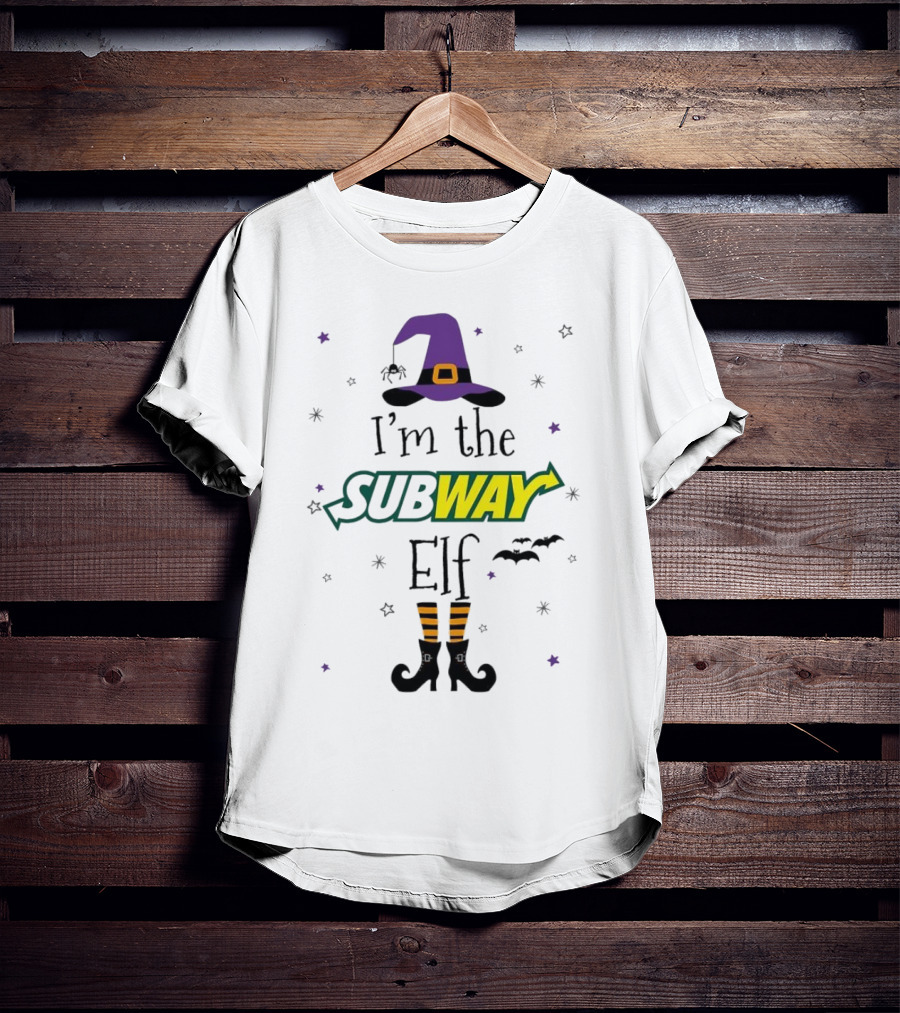 I’m The Subway Witch Elf Halloween T-Shirt