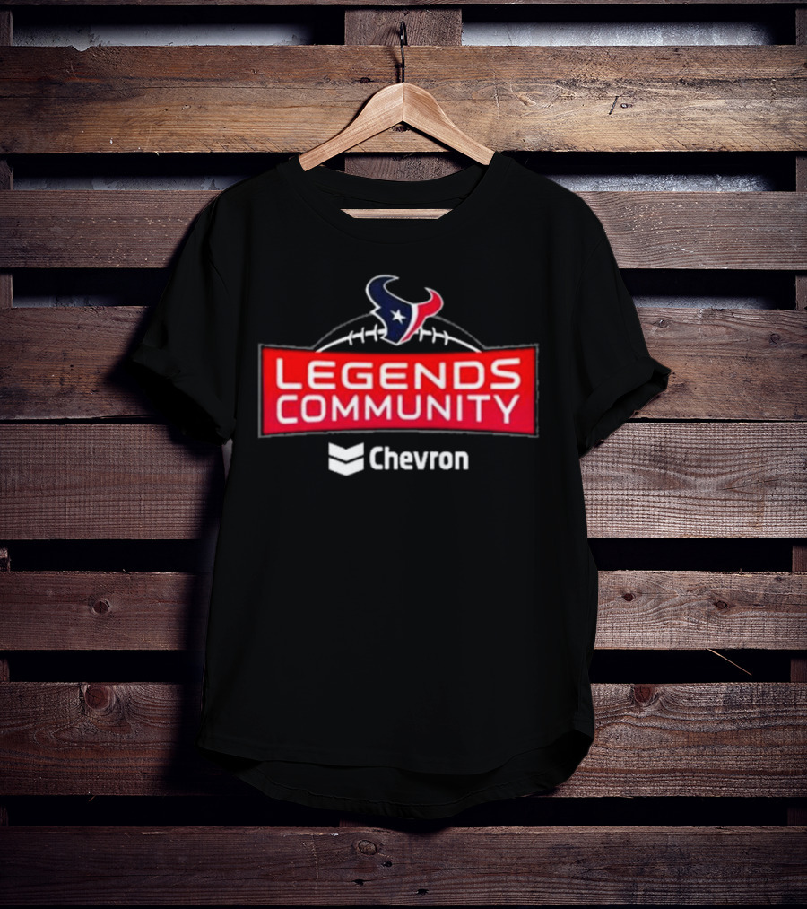 Andre Johnson Houston Texans Legends Community Chevron T-Shirt