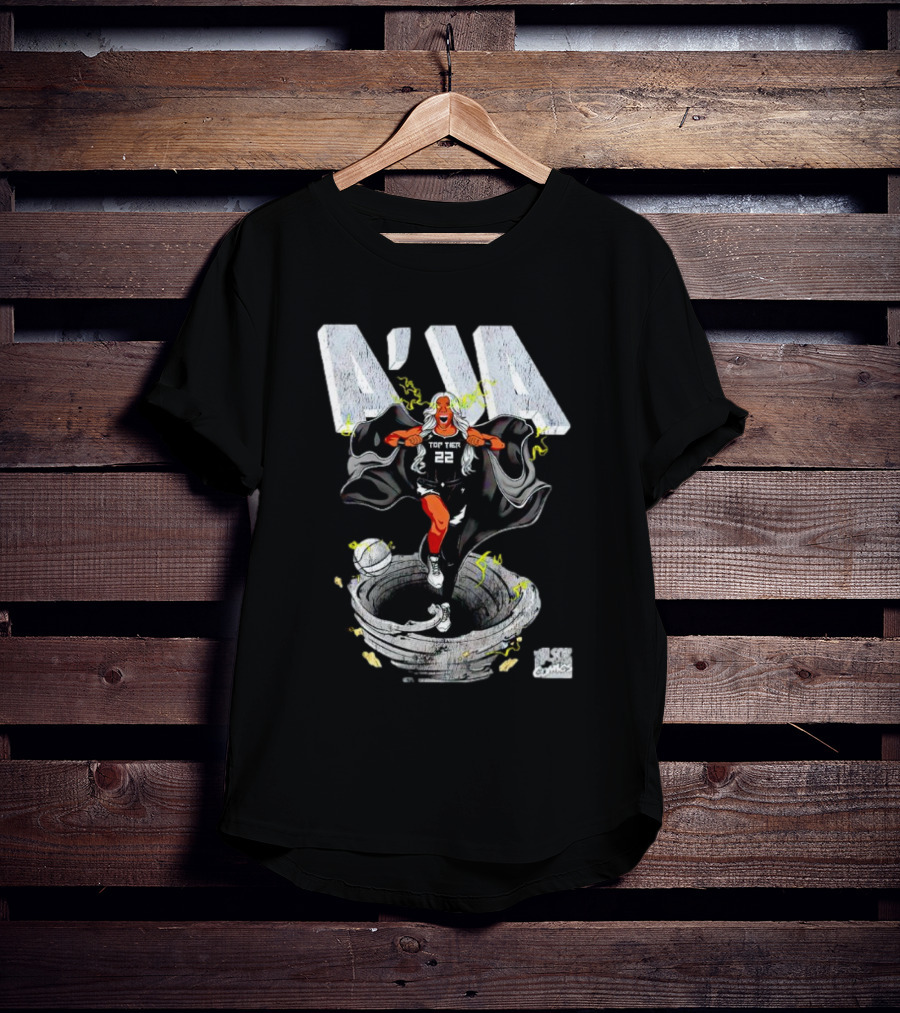 Las Vegas Aces A'ja Wilson 22 Top Tier Superhero Wilson Comics T-Shirt