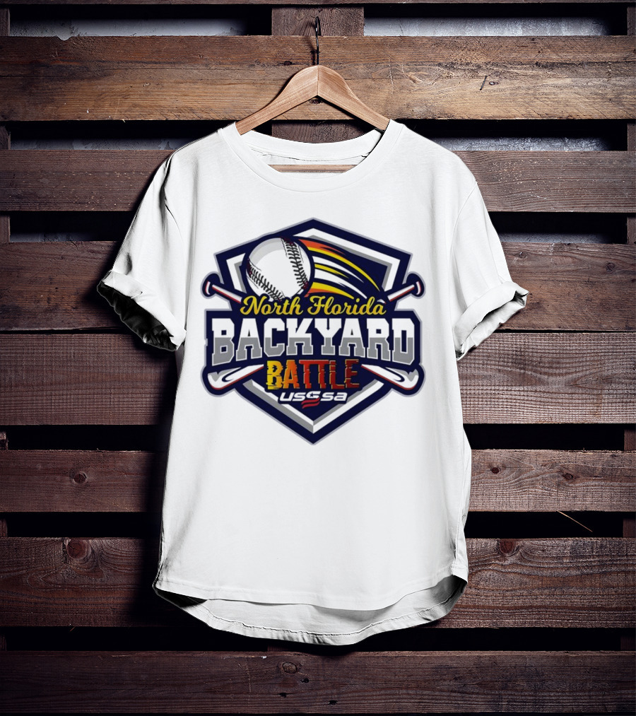 North Florida Backyard Battle Baseball USSSA T-Shirt