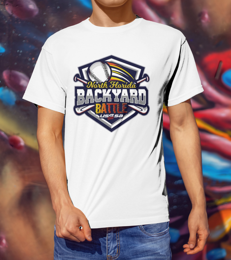 North Florida Backyard Battle Baseball USSSA T-Shirt