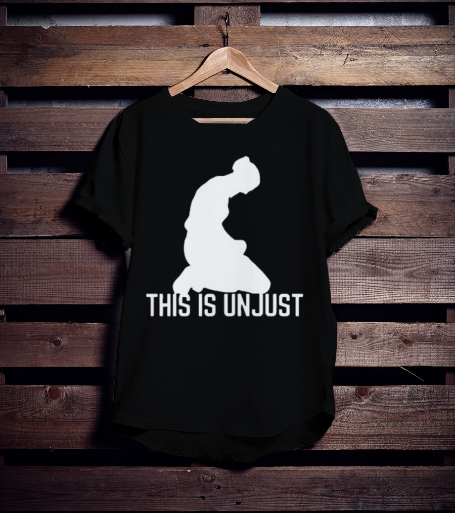 Angela Carini This Is Unjust Kneeling T-Shirt