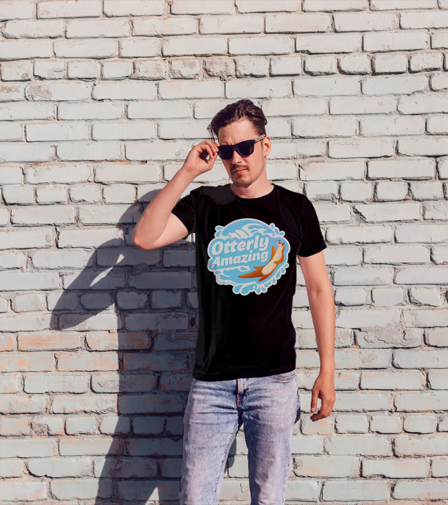 Otterly Amazing Otter Waves T-Shirt