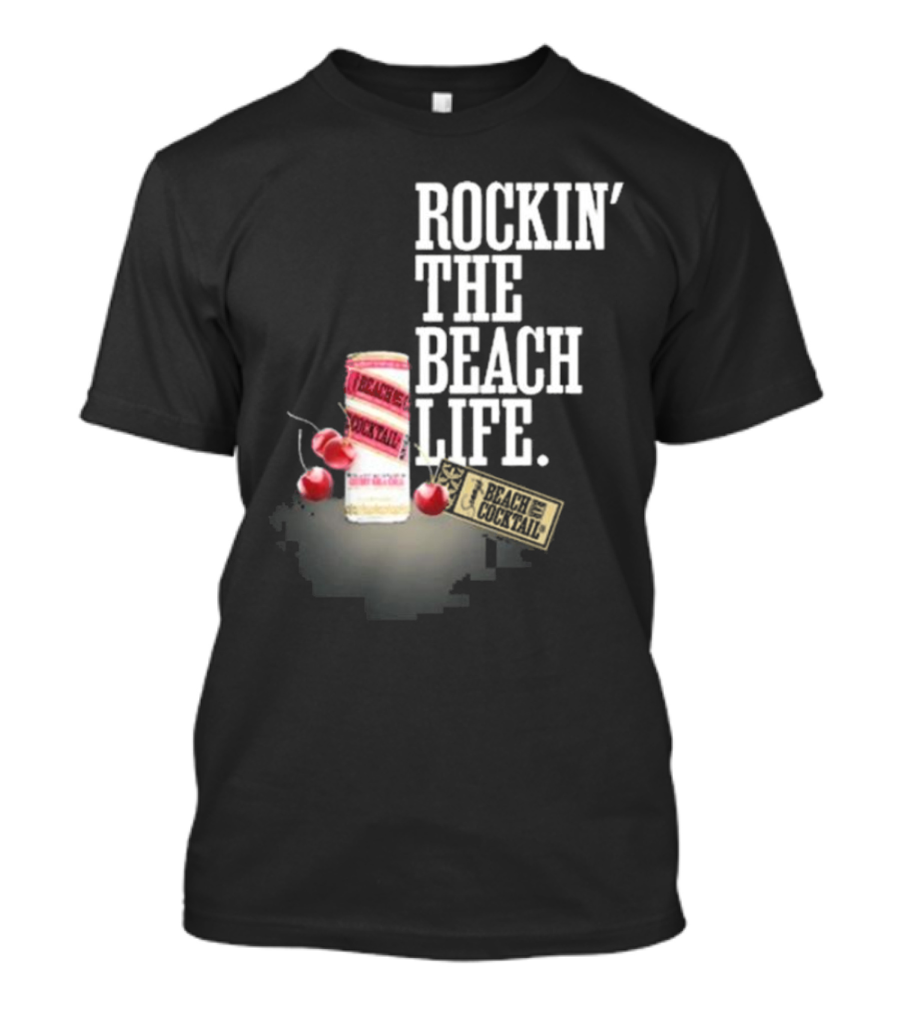 Rockin' The Beach Life Sammy Hagar Red Rocks Beach Cocktail T-Shirt