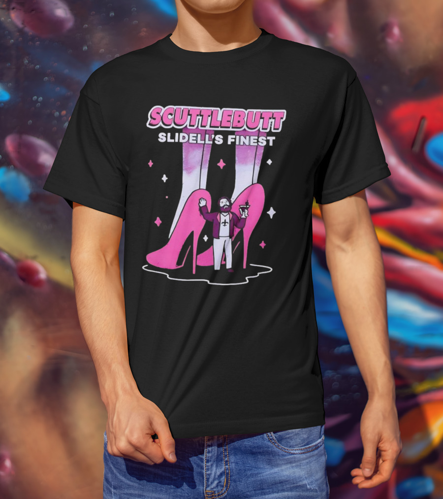 Scuttlebutt Slidell's Finest High Heels And Cocktail Character T-Shirt