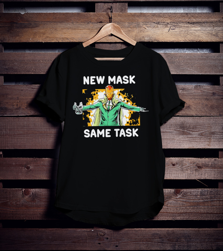 New Mask Same Task Doctor Doom Iron Man T-Shirt