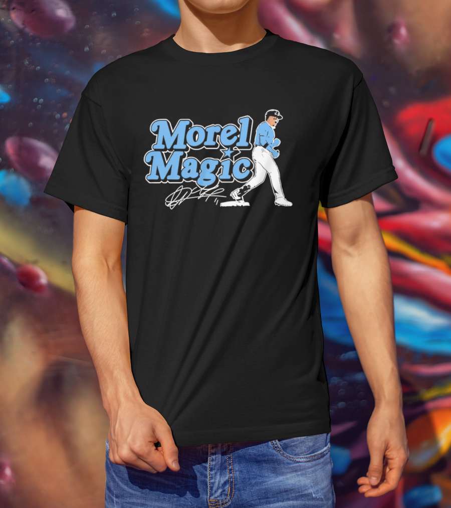 Morel Magic Christopher Morel Tampa Bay Rays Signature T-Shirt