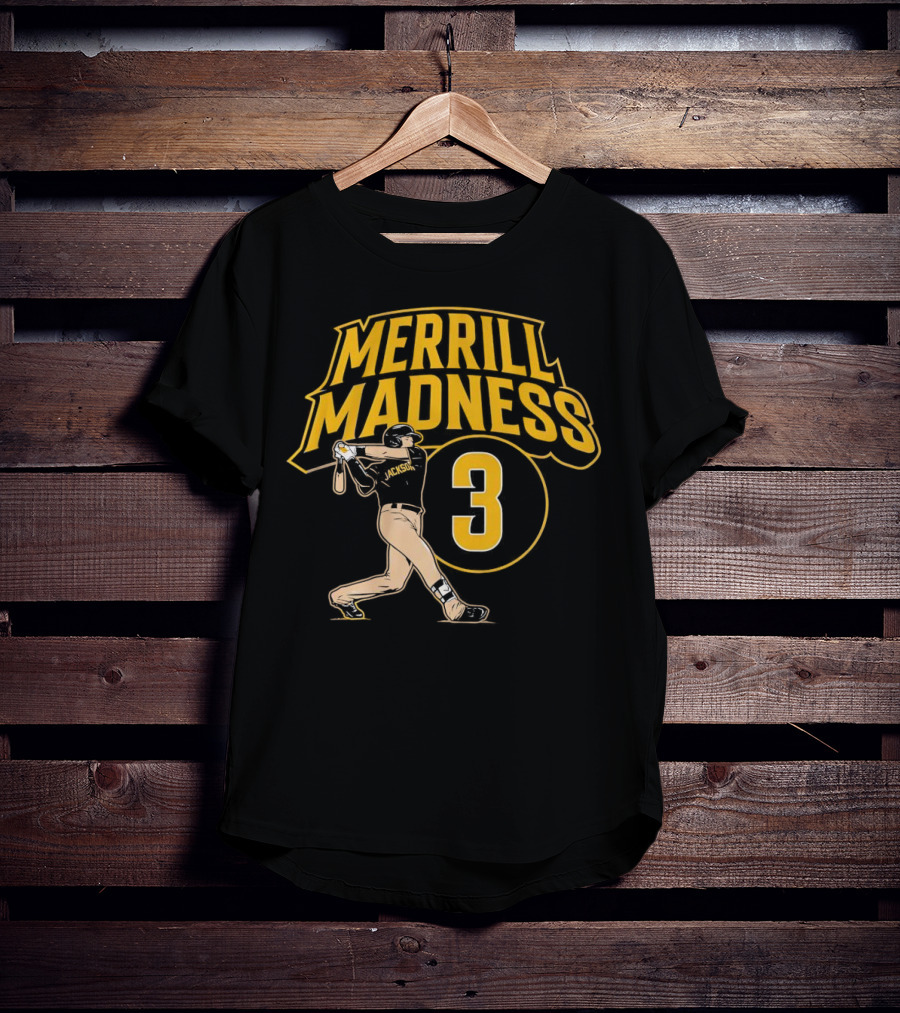 Merrill Madness 3 Jackson San Diego Padres T-Shirt